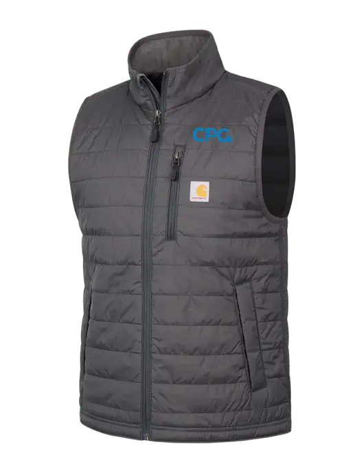 Carhartt Dark Grey Gilliam Vest w/CPG Logo