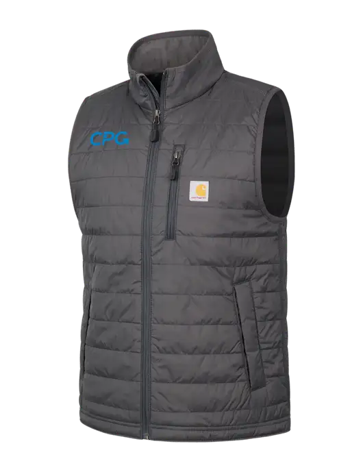 Carhartt Dark Grey Gilliam Vest w/CPG Logo