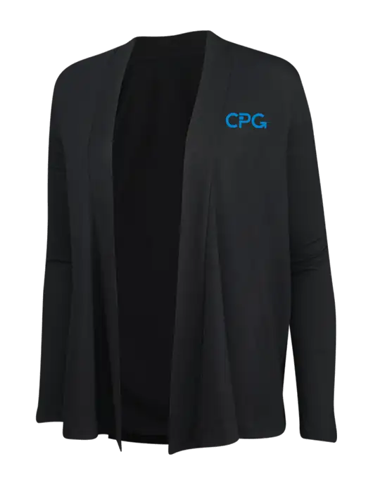 Black Womens Concept Cardigan w/CPG Logo