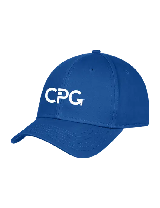 Royal Structured Cap Hook & Loop w/CPG Logo