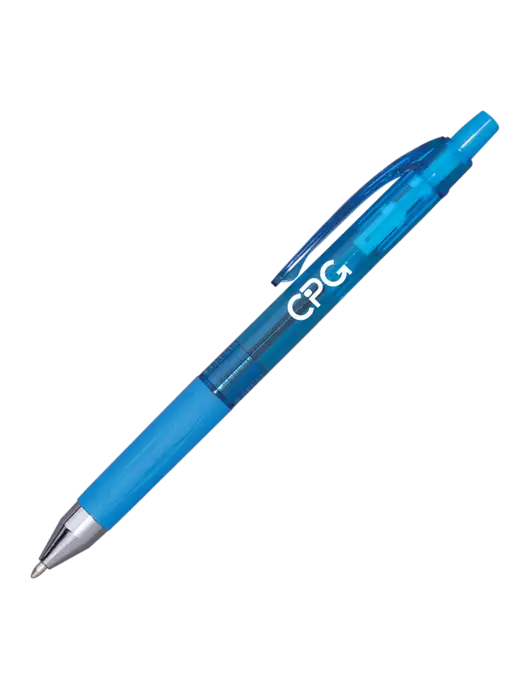 Translucent Blue Tint Pen - Blue Ink w/CPG Logo