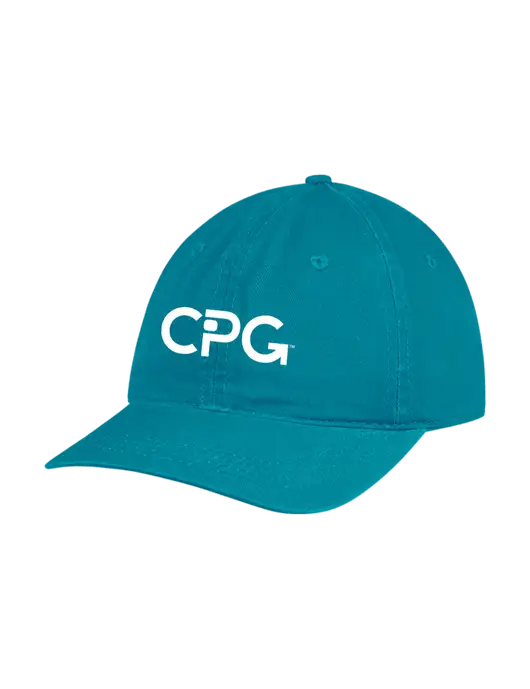 Garment Washed Unstructured Twill Sapphire Cap w/CPG Logo