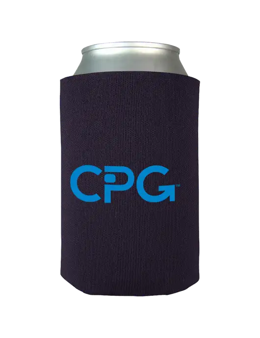 Dark Purple Foam Coolie w/CPG Logo