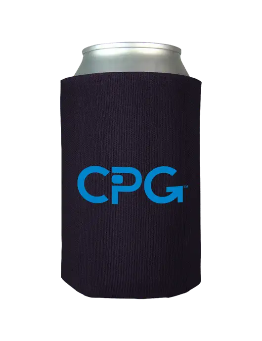 Dark Purple Foam Coolie w/CPG Logo
