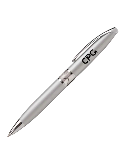Illusion Silver Pen - Black Ink w/CPG Logo