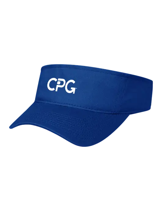 Royal Cap Visor w/CPG Logo