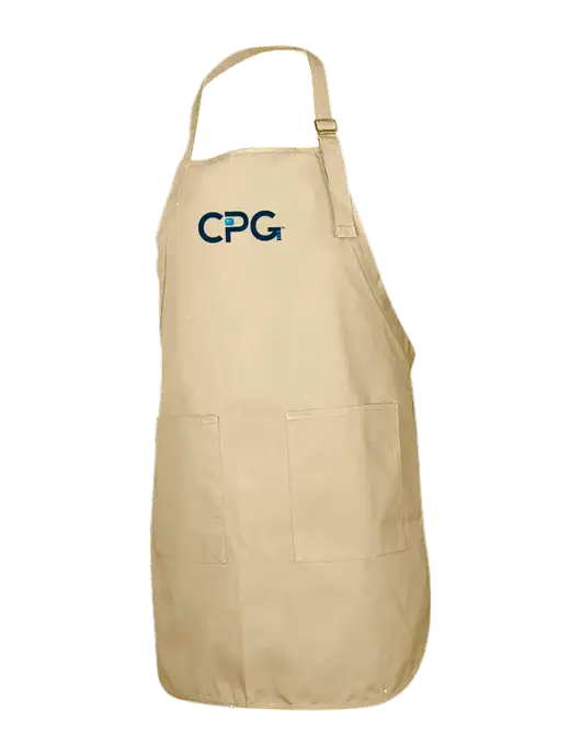 Full-Length Stone Apron With Pockets w/CPG Logo