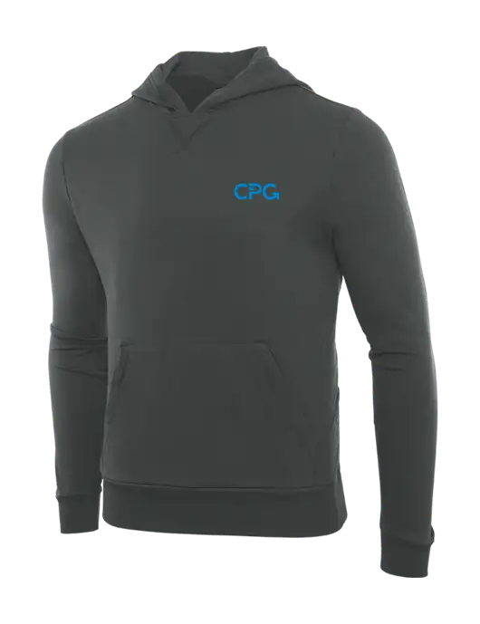Allmade Charcoal Grey Organic French Terry Pullover Hoodie w/CPG Logo