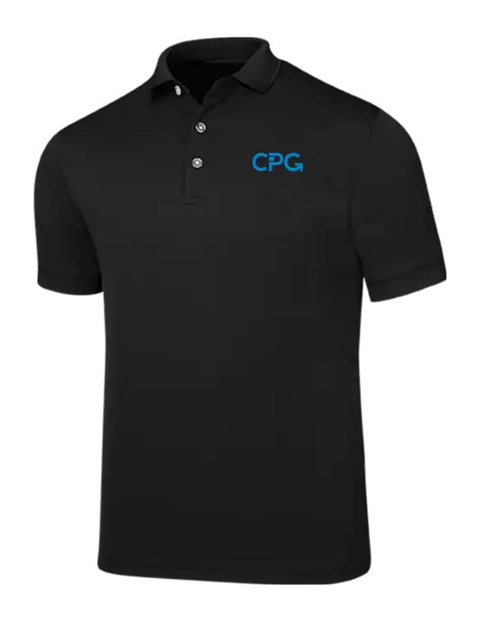 Callaway Ottoman Black Polo w/CPG Logo