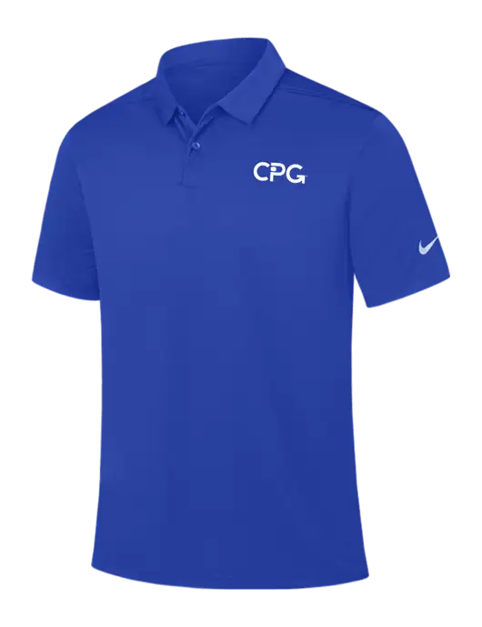 Nike Dark Royal Dry Essential Solid Polo w/CPG Logo