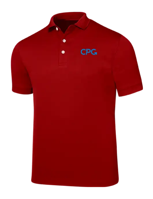Callaway Ottoman Red Polo w/CPG Logo