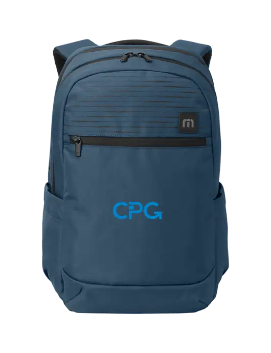 TravisMathew Light Navy Approach Backpack w/CPG Logo