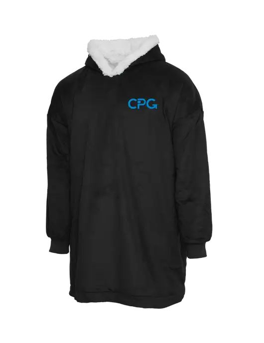 Wearable Lodge Black Blanket w/CPG Logo