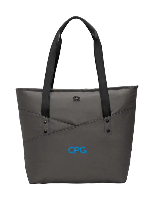 OGIO Tarmac Heather Downtown Tote 
 w/CPG Logo