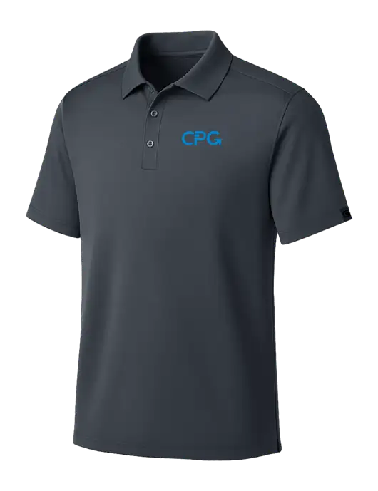 OGIO Dark Grey Framework Polo w/CPG Logo