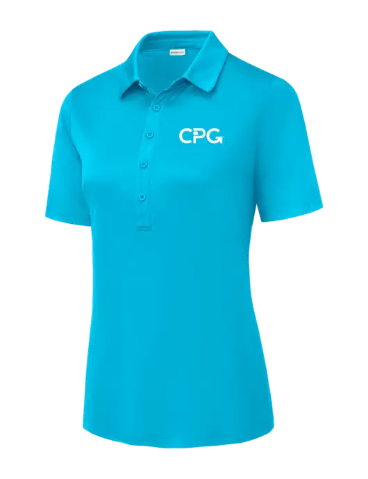 Sapphire Womens Posi-UV Pro Polo w/CPG Logo