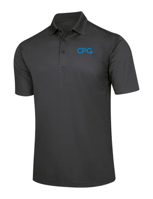 Dark Grey Micropique Sport-Wick Polo w/CPG Logo