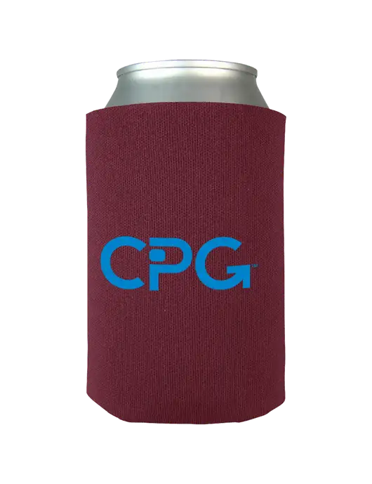 Maroon Foam Coolie w/CPG Logo
