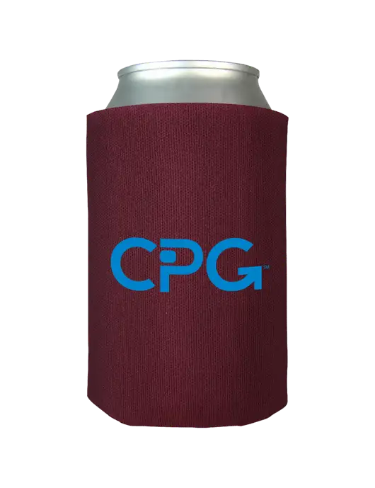 Maroon Foam Coolie w/CPG Logo