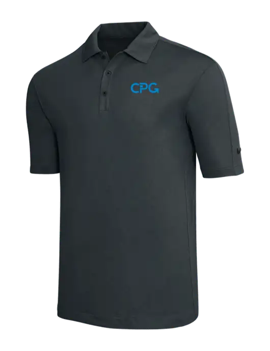 Nike Dark Grey Tech Sport Dri-FIT Polo w/CPG Logo
