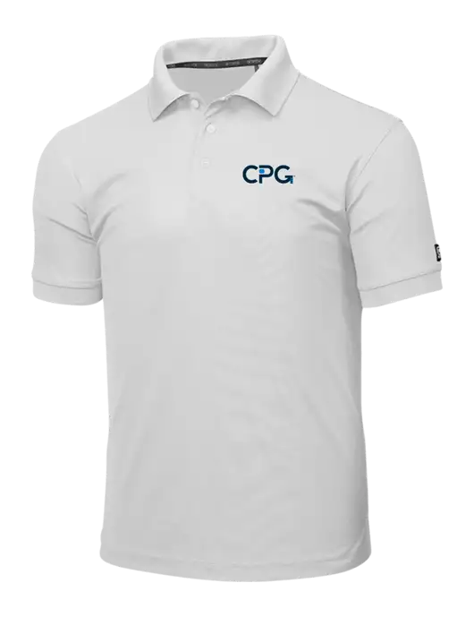 OGIO Bright White Caliber 2.0 Polo w/CPG Logo
