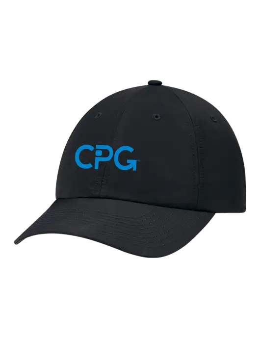 Richardson Relaxed Performance Lite Black Cap w/CPG Logo