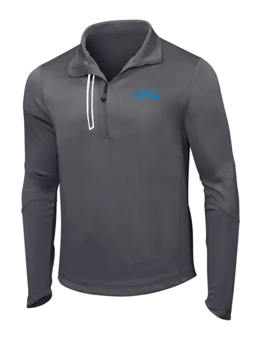 OGIO Gear Grey Endurance Fulcrum 1/4 Zip w/CPG Logo