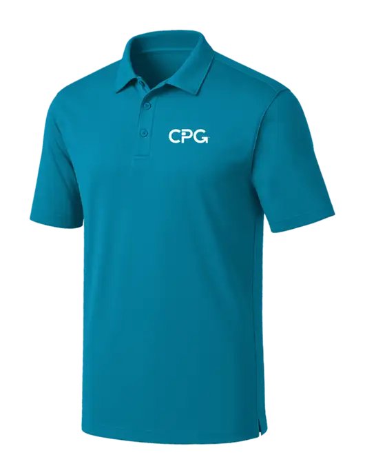 Sapphire Blue Silk Touch Performance Polo w/CPG Logo