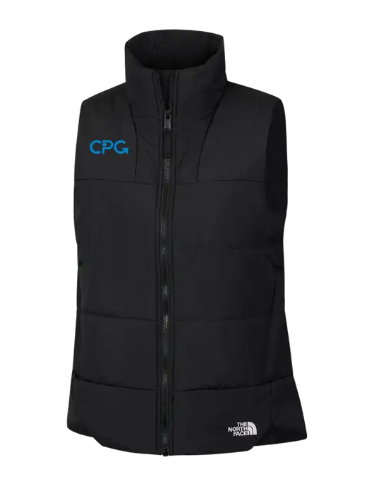 The North Face Womens Black Everyday Insulated Vest w/CPG Logo