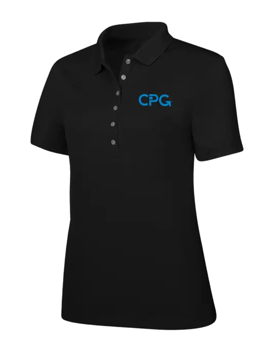 Callaway Womens Ottoman Black Polo w/CPG Logo