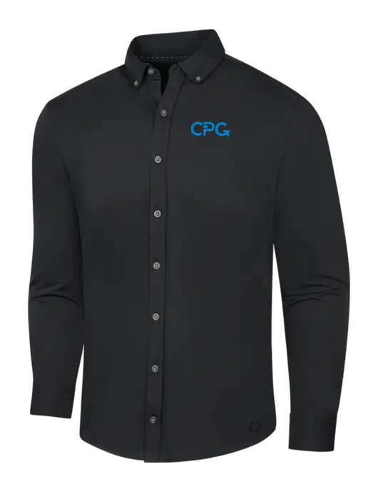 OGIO Blacktop Modern Code Stretch Button-Up Shirt w/CPG Logo
