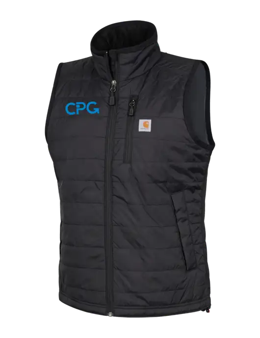 Carhartt Womens Black Gilliam Vest w/CPG Logo