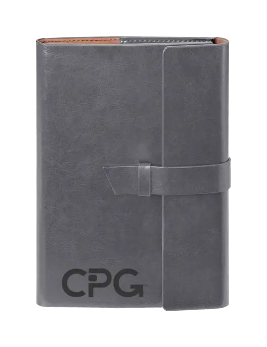 Fabrizio Grey 6.875 x 9.56 Portfolio w/CPG Logo
