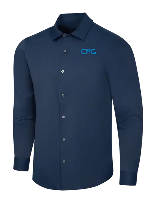 Navy City Stretch Shirt w/CPG Logo