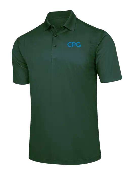 Dark Green Micropique Sport-Wick Polo w/CPG Logo