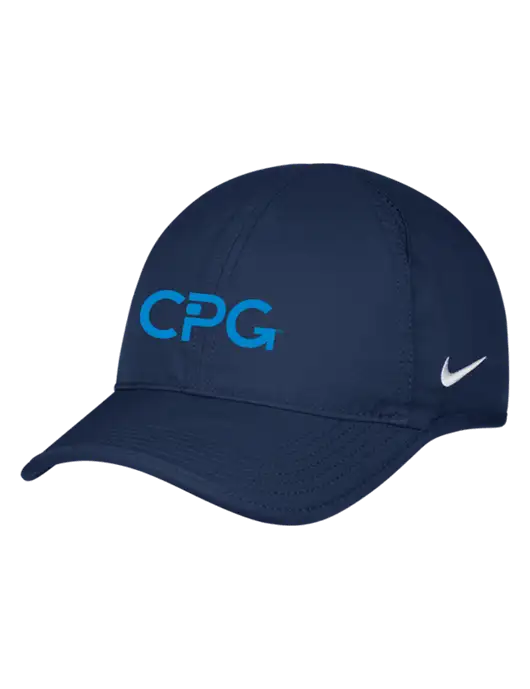 Nike Navy Featherlight Cap w/CPG Logo