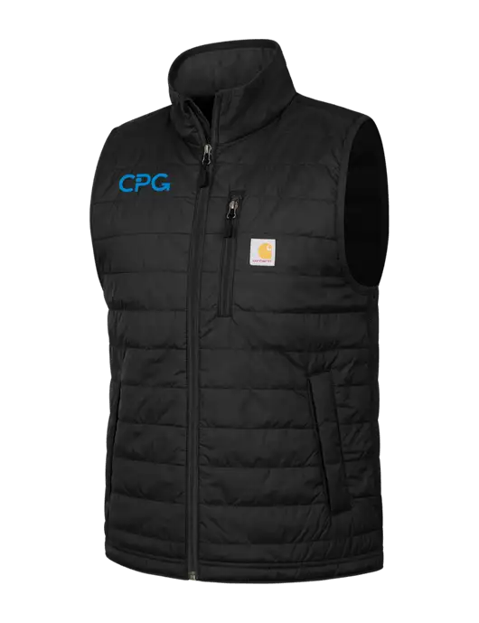 Carhartt Black Gilliam Vest w/CPG Logo