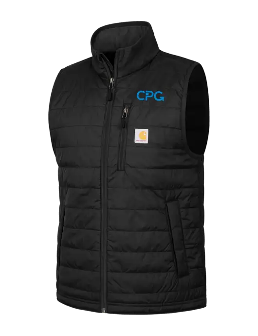 Carhartt Black Gilliam Vest w/CPG Logo
