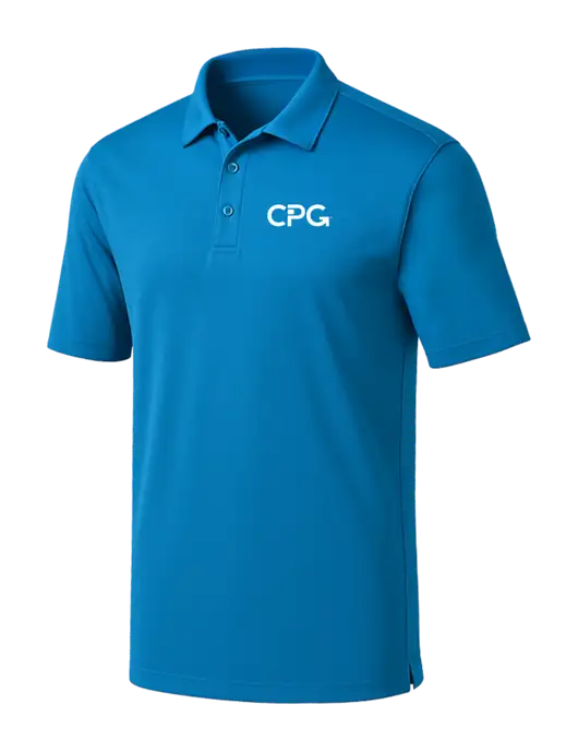 Royal Blue Silk Touch Performance Polo w/CPG Logo