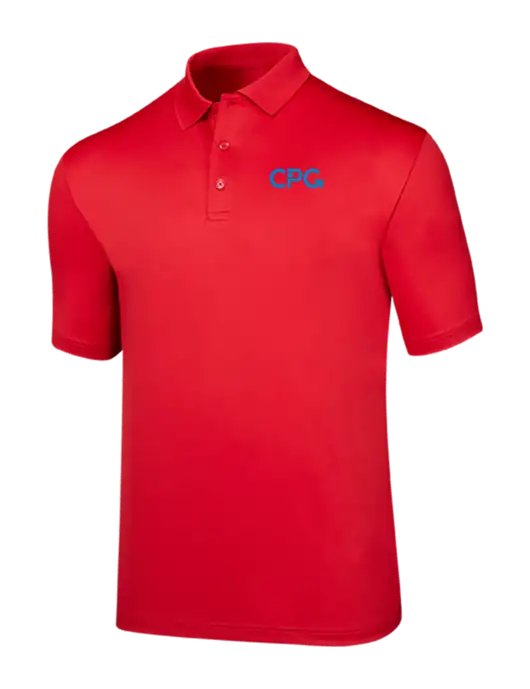 Callaway Opti-Dri Red Chev Polo w/CPG Logo