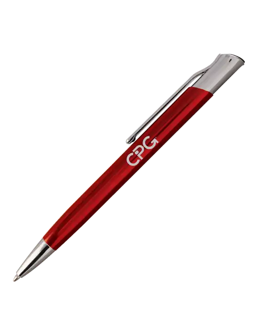 San Malo Red Pen - Black Ink w/CPG Logo