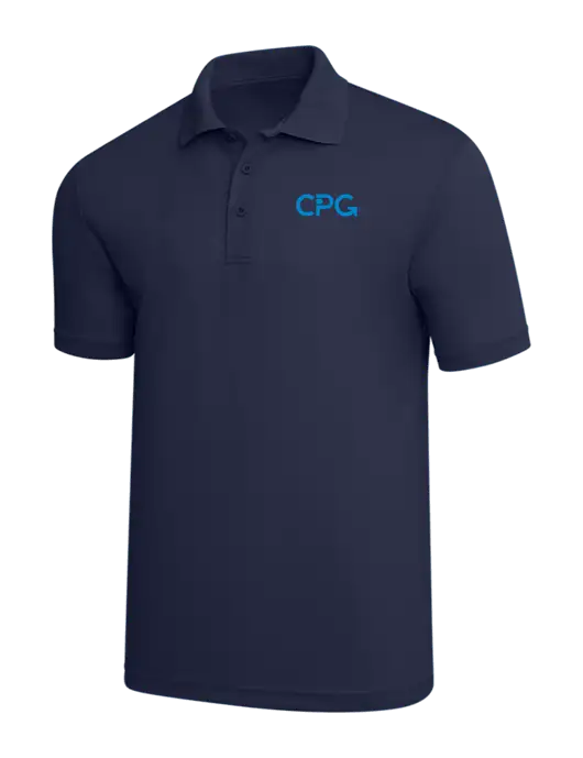 Navy PosiCharge RacerMesh Polo w/CPG Logo