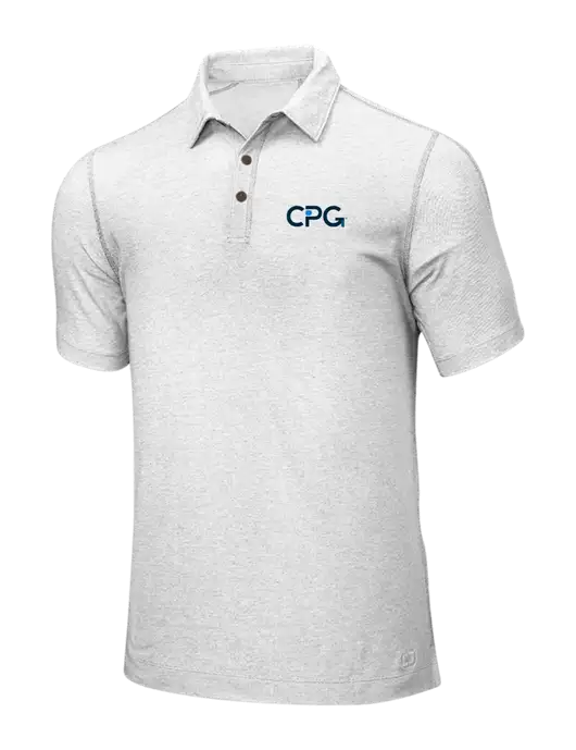 OGIO White ONYX Polo w/CPG Logo