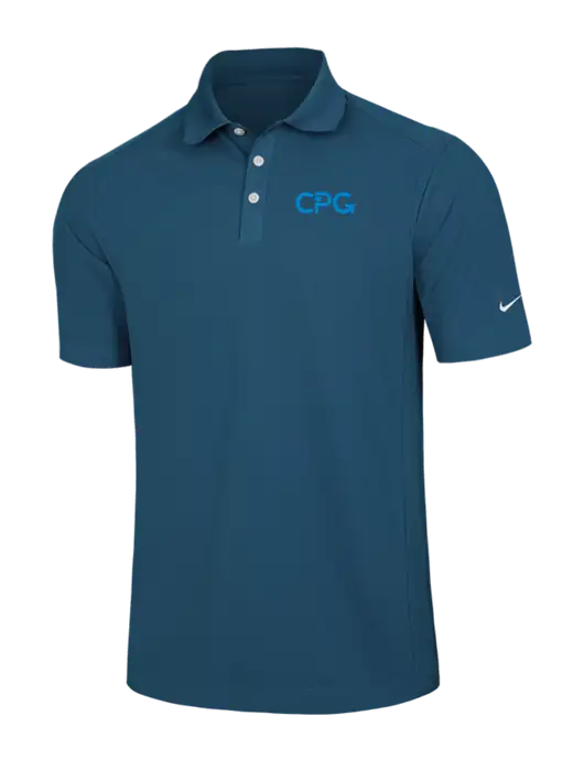 Nike Light Navy Dri-FIT Classic Polo w/CPG Logo