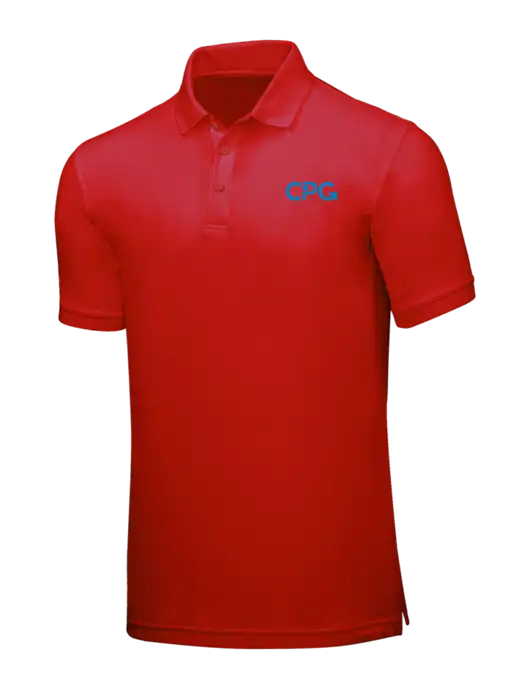 Red Core Classic Pique w/CPG Logo