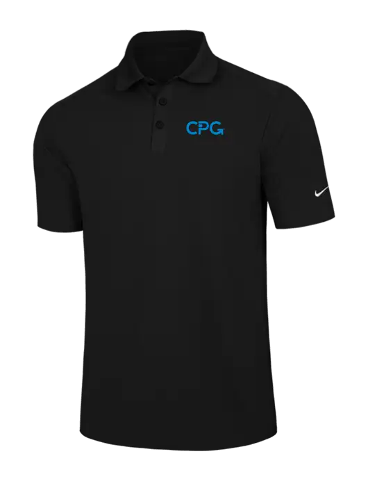 Nike Black Dri-FIT Classic Polo w/CPG Logo