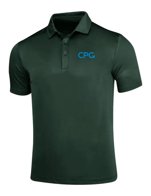 Forest Green Posi-UV Pro Polo w/CPG Logo