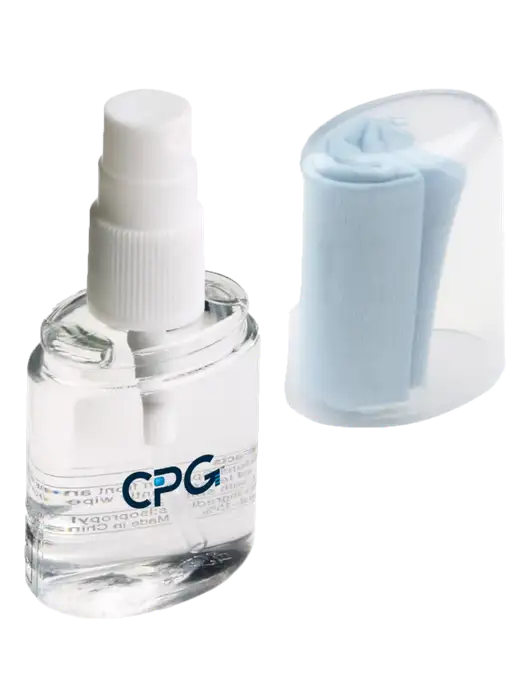 Lens Cleaning Spray & Microfiber Cloth w/CPG Logo