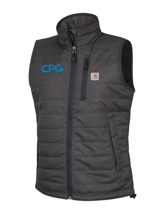 Carhartt Womens Dark Grey Gilliam Vest w/CPG Logo