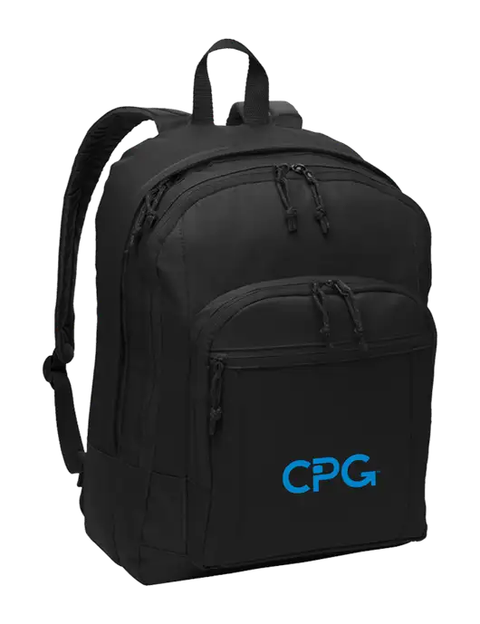 Black Essential Backpack w/CPG Logo